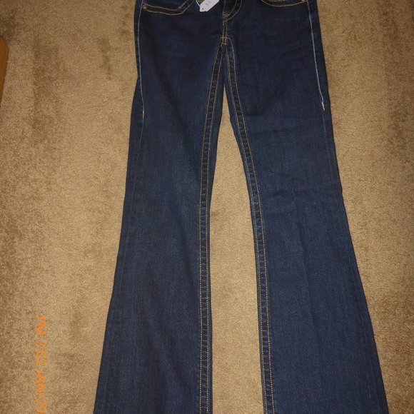 Women's VS 5 Low Flap Low Rise Flare Jeans - Picture 3 of 4